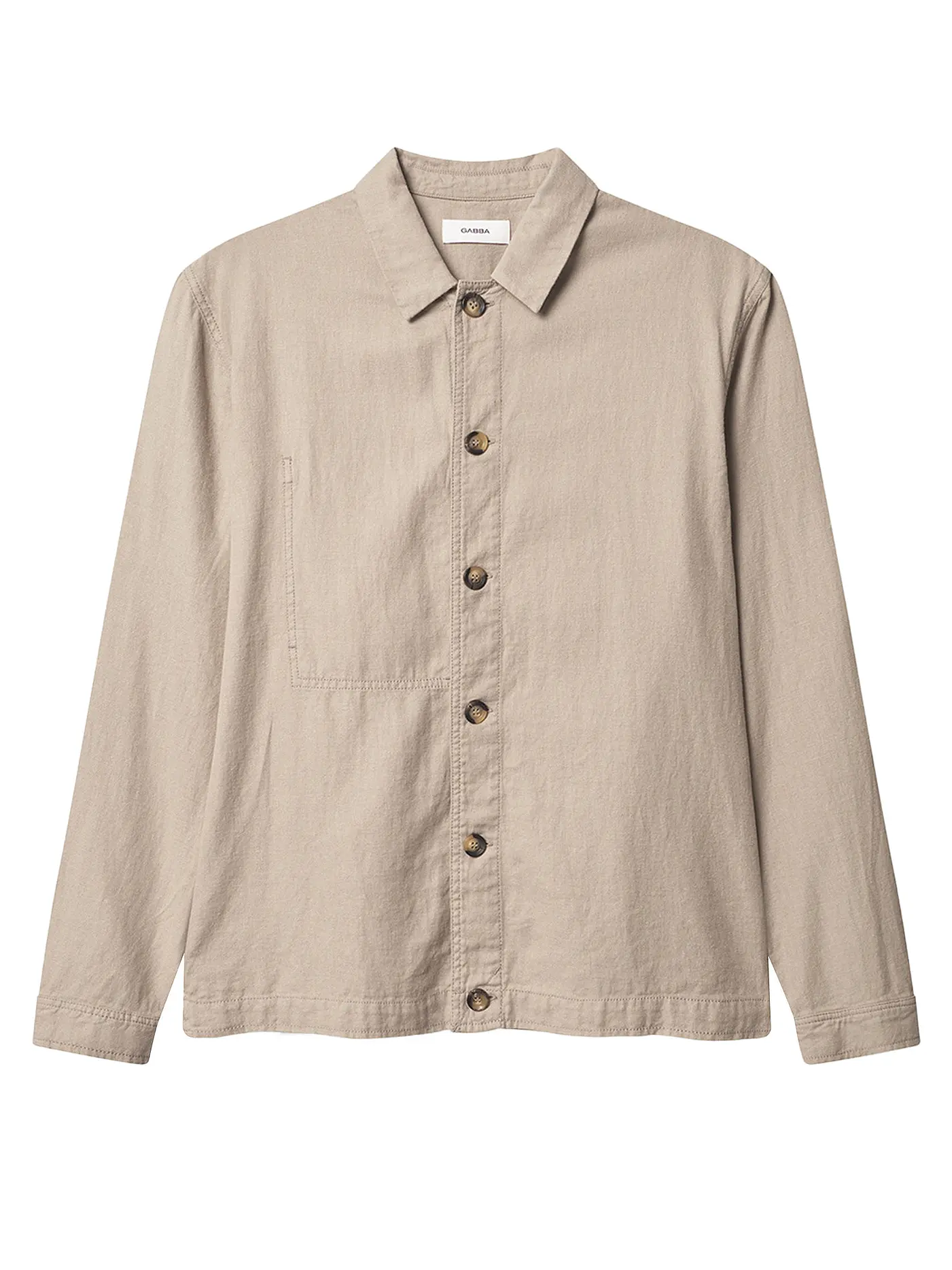 GABBA | Overshirt PETER LINO | beige